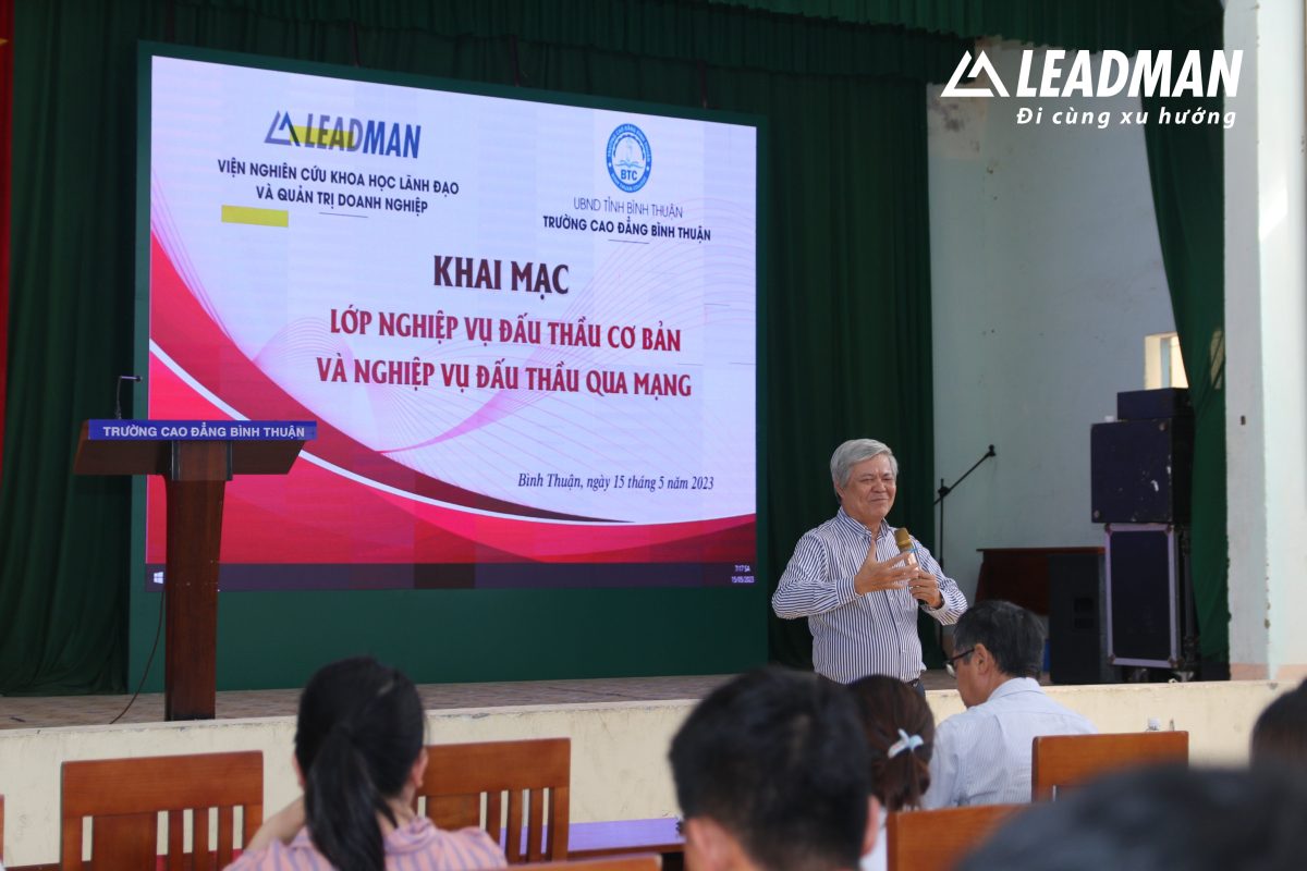 Khóa học nghiệp vụ đấu thầu