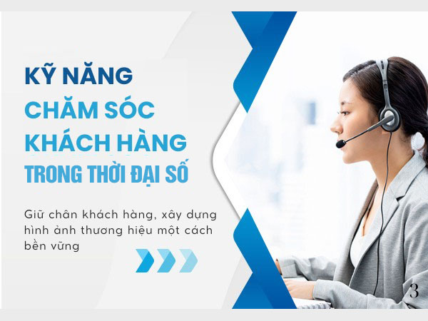 Lớp Kỹ năng chăm sóc khách hàng thời đại số
